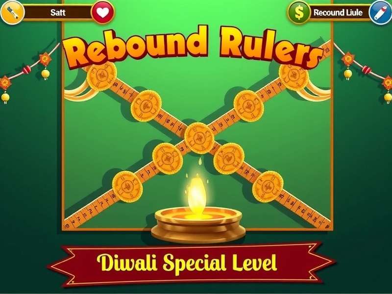 Rebound Ruler Diwali Special Level